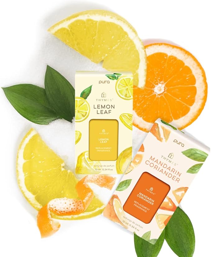Thymes Pura Refills – 2 Pack of Oil Diffuser Scents – Long-Lasting Pura - Image 4