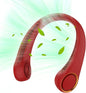 Portable Neck Fan, Hands Free Bladeless Fan, 360° Cooling Personal Fan by penkou