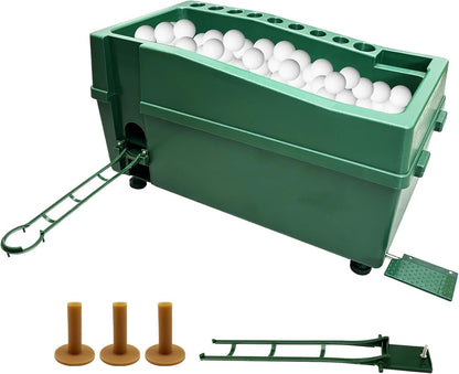 jjm automatic golf ball dispenser for indoor simulators, main product view