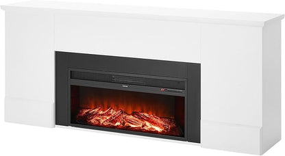 VEVOR 75-Inch Freestanding Fireplace, 1500W 5120 BTU Electric Fireplace Heater - Image 11