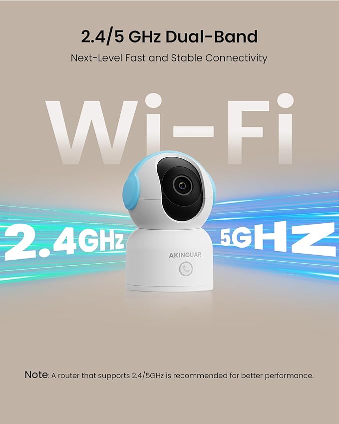 4K 8MP Indoor Security Camera, WiFi Camera - Image 6