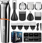 PRITECH Beard Trimmer for Men, 6 in 1 Hair Clippers Kit, Precision Cordless by PRITECH