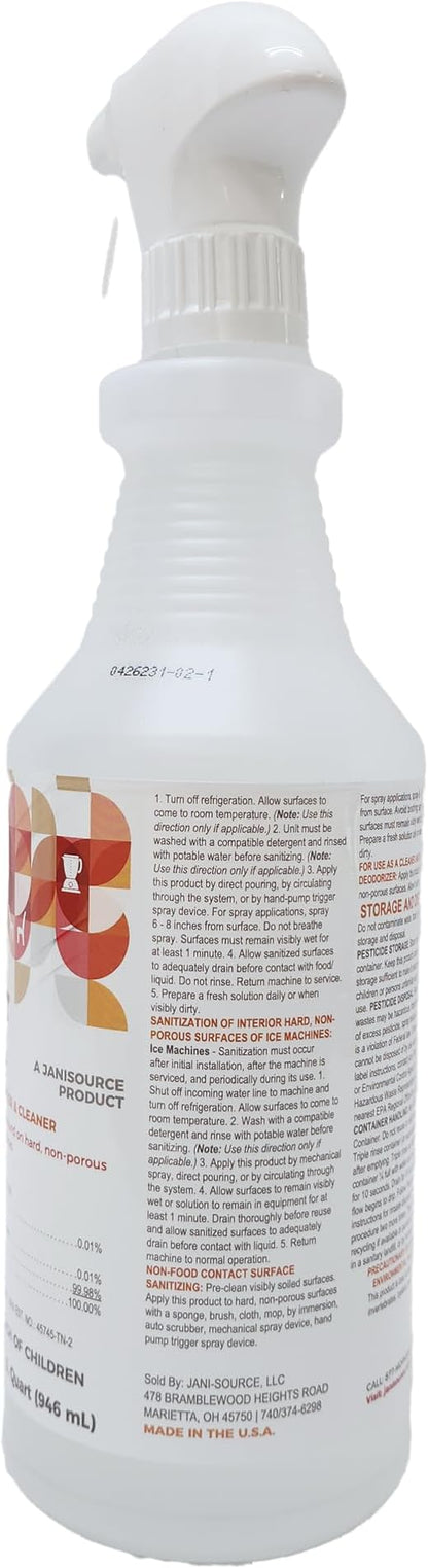 Bussit Clean Food Surface Sanitizer & Cleaner, Kills 99.9% of Kitchen Bacteria - Image 4