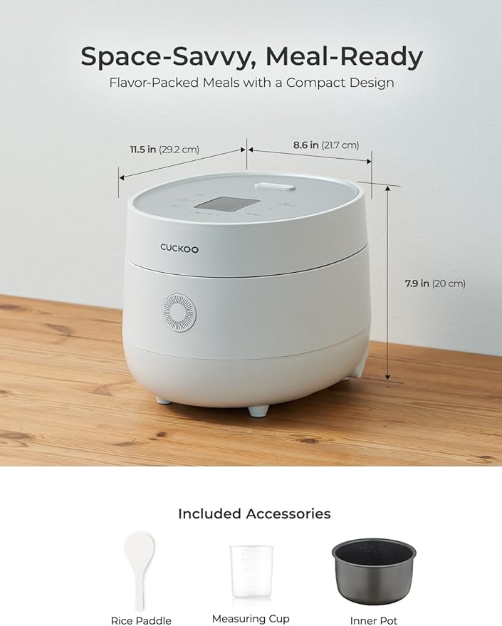 CUCKOO Micom Rice Cooker 3-Cup Uncooked / 6-Cup Cooked - Image 7