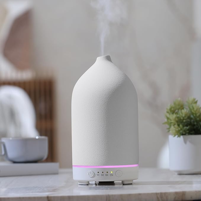 200ML Ceramic Essential Oil Diffuser by Gooamp
