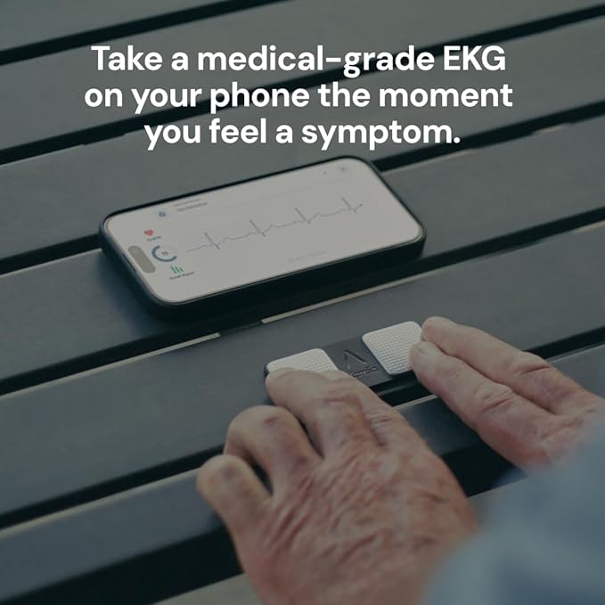 KardiaMobile 1-Lead Personal EKG Monitor – Record EKGs at Home – Detects AFib - Image 7