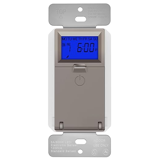 TOPGREENER Digital Astronomic Timer Switch, 7-Day Programmable Sunrise Sunset by TOPGREENER
