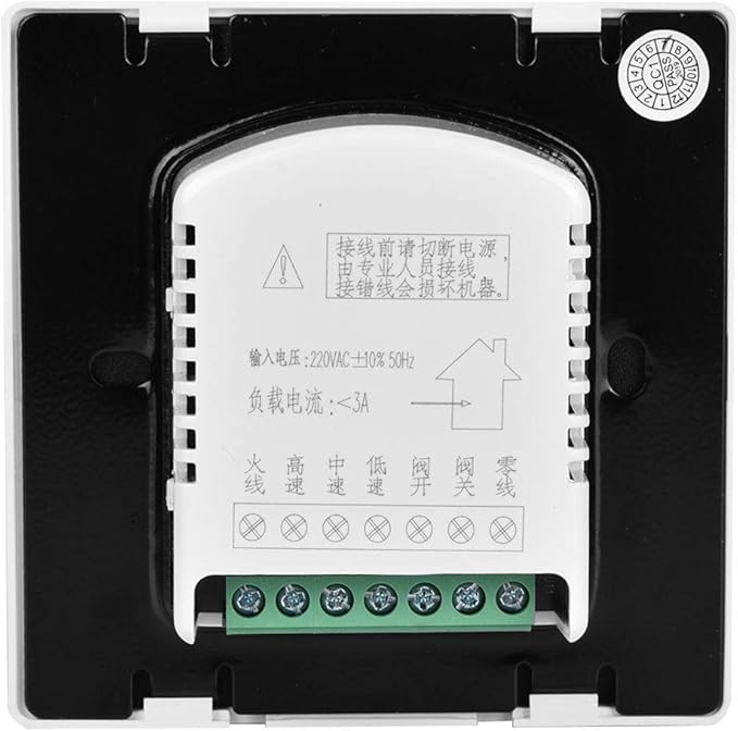 Ymiko Central Thermostat for AC and Heating, LCD Display Temperature Controller - Image 4