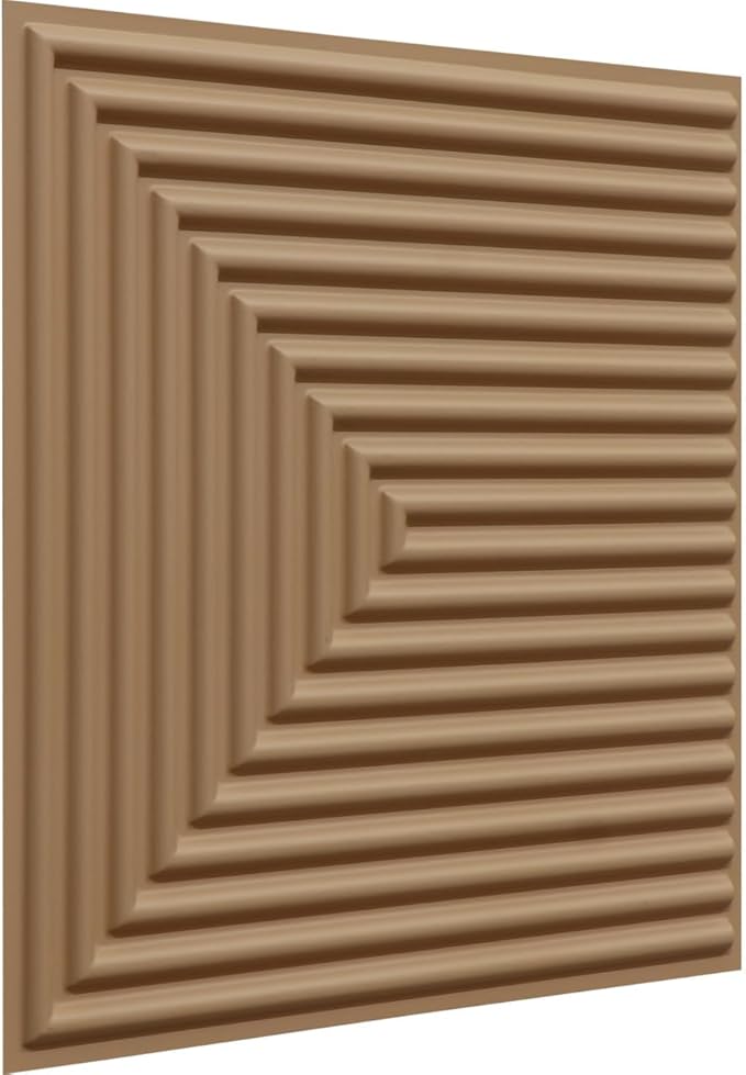 From Plain To Beautiful In Hours 9004 Depth Tier PVC 12 in x 12 in Peel and - Image 2