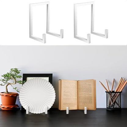 Sweetude 2 Pcs Large Plate Stands - Image 6