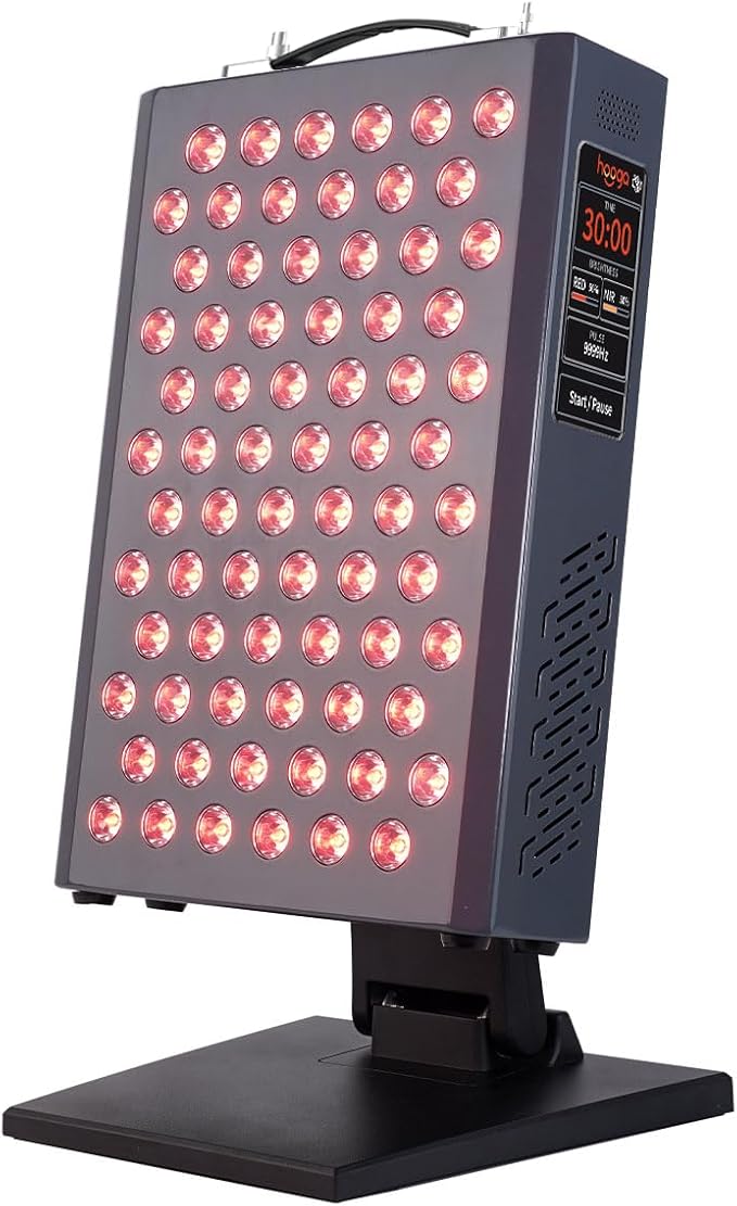 Hooga Red Light Therapy Panel, 72 High-Efficiency Low-Level LEDs, Flicker-Free by Hooga