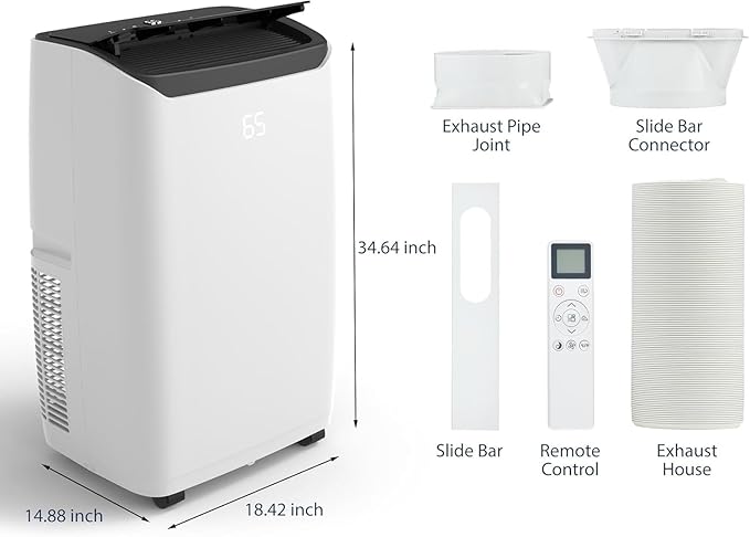 Portable Air Conditioners 14, 000 BTU, Portable AC Units - Image 2
