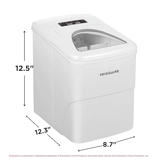 Frigidaire EFIC108 Counter top Portable, 26 lb per Day Compact Ice Maker Machine - Image 5