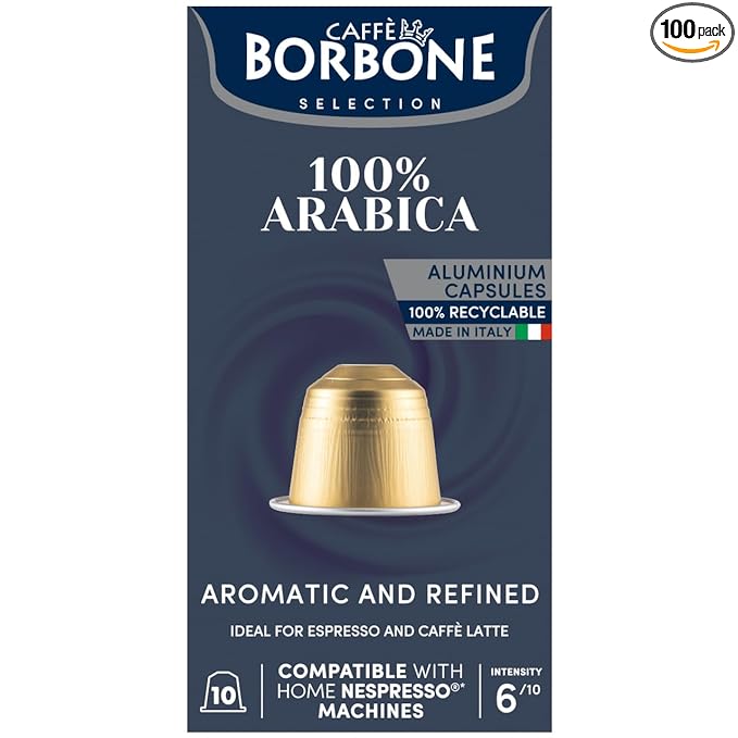 Caffè Borbone 100% Arabica Aluminum Capsules Compatible by Caff%C3%A8BorboneAmerica