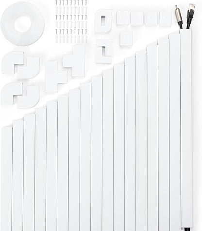 306in Cord Hider Kit, Cord Covers by ZhiYo