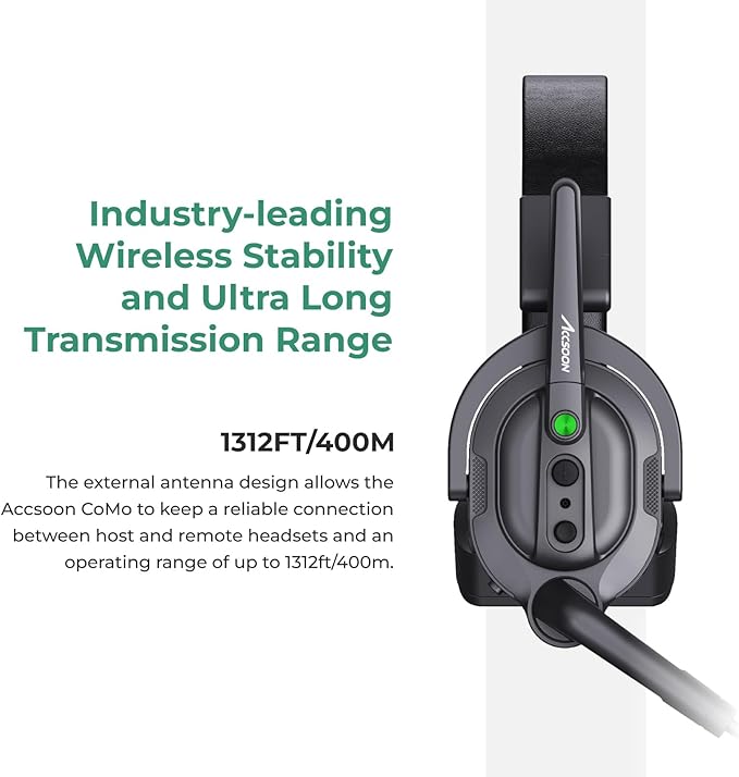 Accsoon Como MIC02-R Wireless Headset Intercom System - Image 3