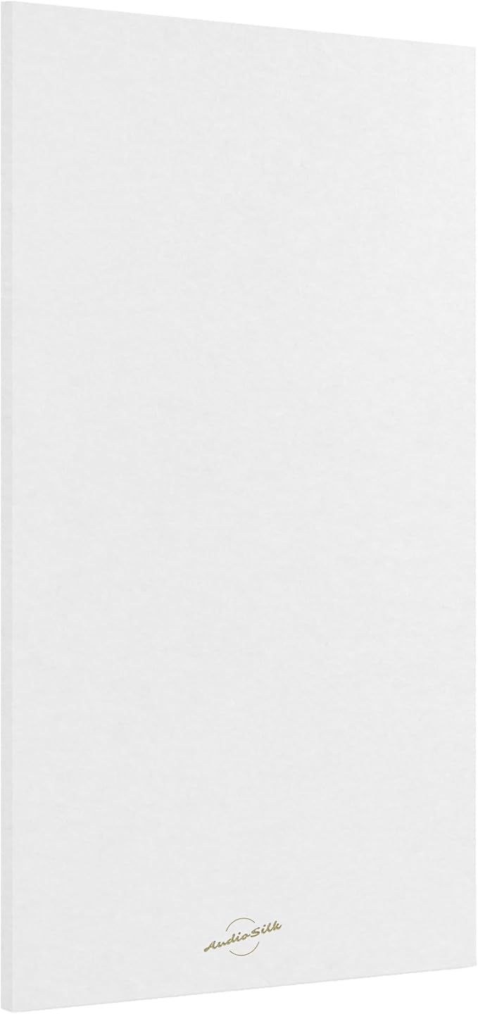AudioSilk Acoustic Panel, Pure White by AudioSilk