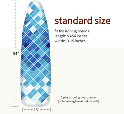 Bumkimue Ironing Board Cover and Pad, Standard Size 15x54 Inches, Heavy Duty - Image 2