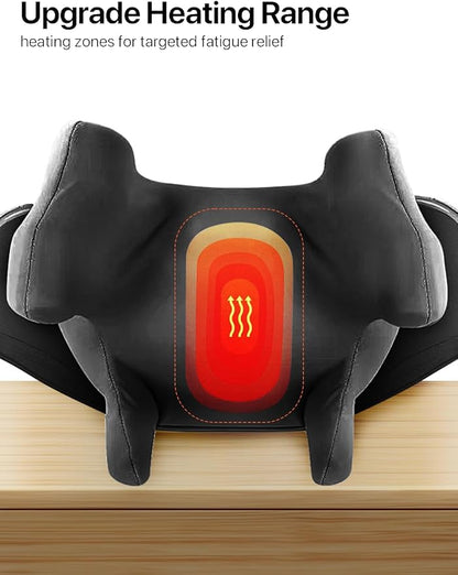 Cordless Neck Massager with Heat, Shiatsu Neck and Back Massager - Image 4