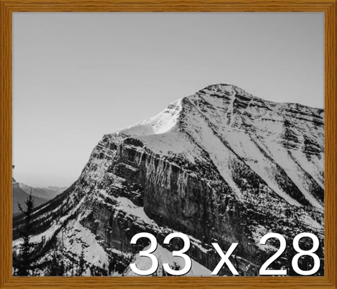 Frame It Easy 33 x 28 Hazel Wood Frame by FrameItEasy