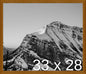 Frame It Easy 33 x 28 Hazel Wood Frame by FrameItEasy