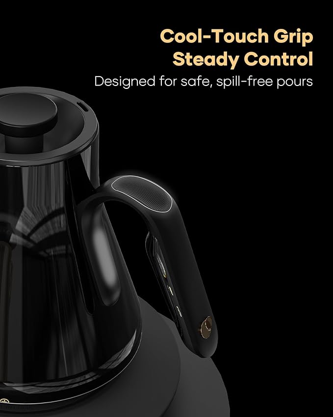 Cocinare FLOW B9 Gooseneck Electric Kettle, Precise Temperature Control - Image 7
