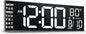 JALL 13" Large Digital Wall Mount Clock, Count Down Timer, Big LED, Temperature by JALL