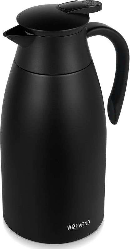 68 Oz Thermal Coffee Carafe, Stainless Steel Insulated Vacuum coffee crafts to by WYHVAND