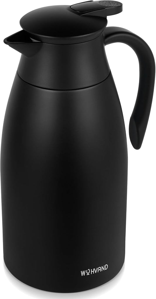 68 Oz Thermal Coffee Carafe, Stainless Steel Insulated Vacuum coffee crafts to by WYHVAND