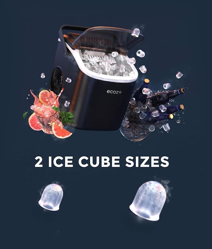ecozy Portable Countertop Ice Maker - Image 4