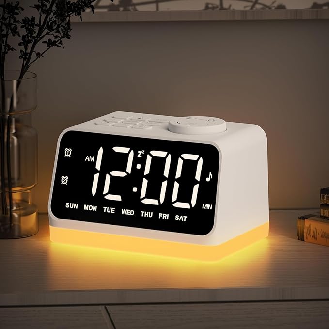JALL Digital Alarm Clock with FM Radio by JALL