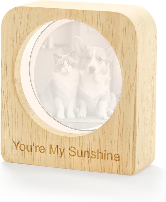 Yijhpbc Custom 3D Crystal Photo Night Light Personalized Photo Crystal Ball by Unknown