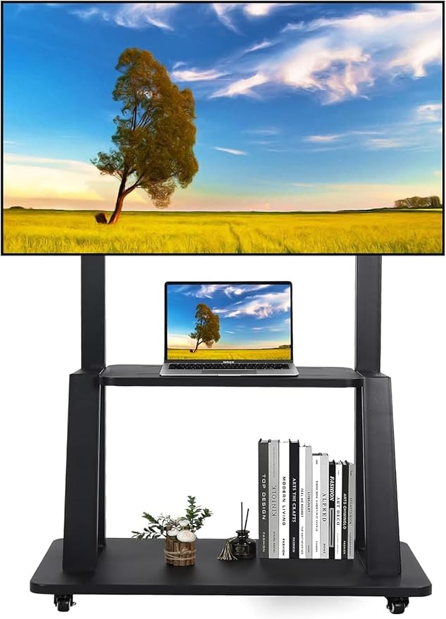 Maiproo Rolling TV Stand with Wheels by Maiproo