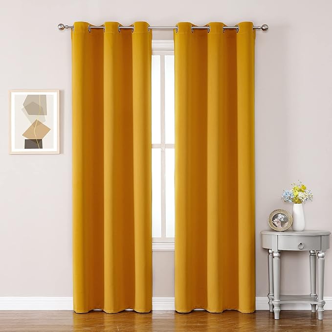 ChrisDowa Grommet Room Darkening Curtains by ChrisDowa