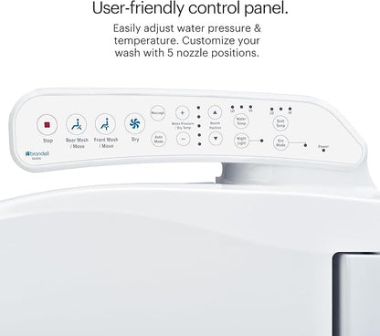 Brondell SE400-RW Swash SE400 Electric Bidet Toilet Seat - Image 5