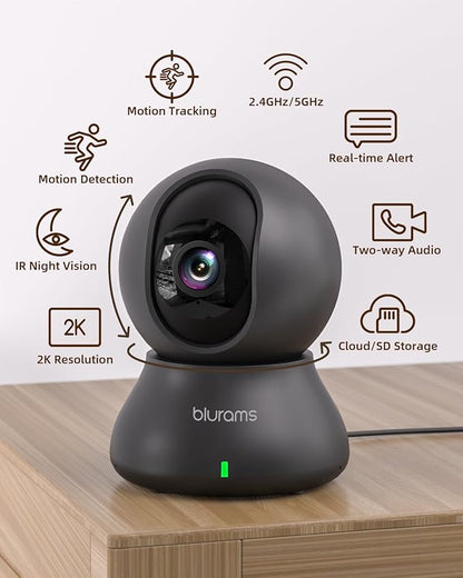 blurams 5G Indoor Cameras for Home Security, 2K Pet Camera - Image 2
