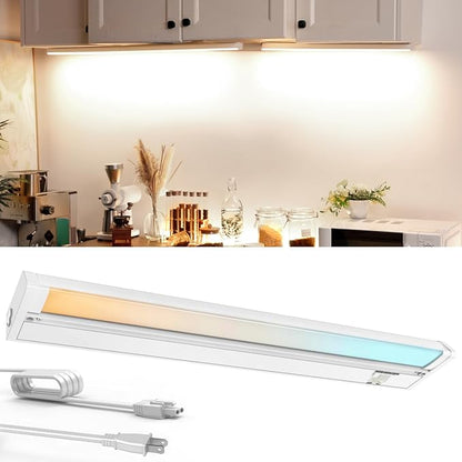 18" Hardwired Under Cabinet Lighting by HOME