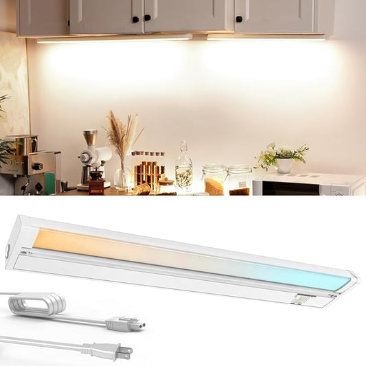 18" Hardwired Under Cabinet Lighting by HOME