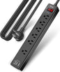 10 Ft Power Strip Surge Protector by Yintar