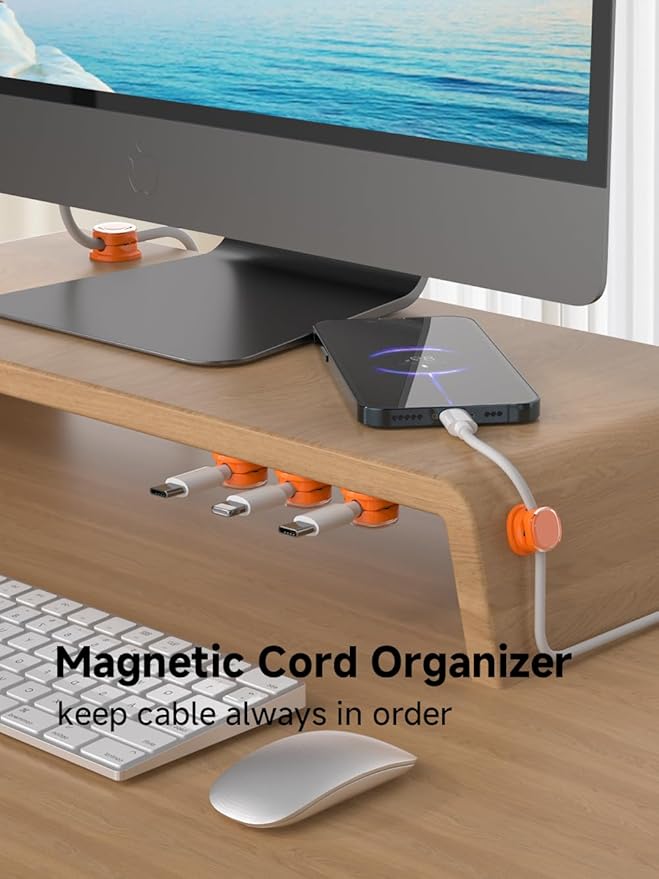 Magnetic Cable Clips, Adjustable Cord Holder Management, Adhesive Wire Keeper - Image 5