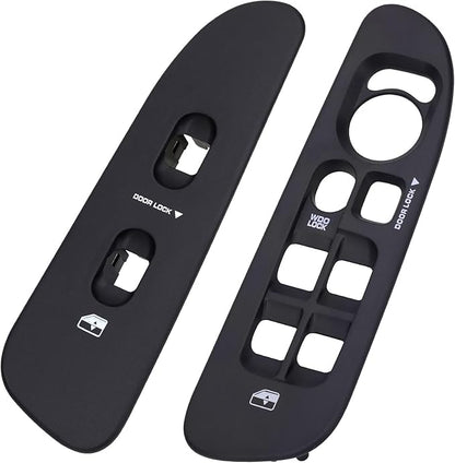 Obaee Driver & Passenger Door Window Control Switch Panel Bezel Compatible - Image 4