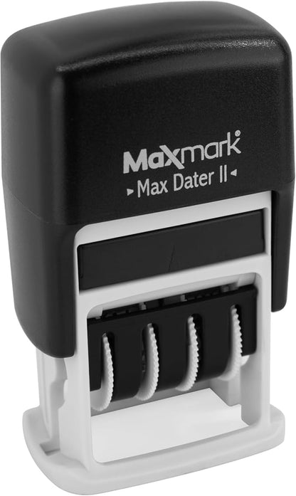 MaxMark Self-Inking Rubber Date Office Stamp - Image 2