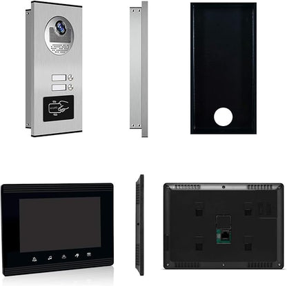 AMOCAM Upgrade Versions 2 Units Apartment Intercom System 7 inch Touch Monitor - Image 8