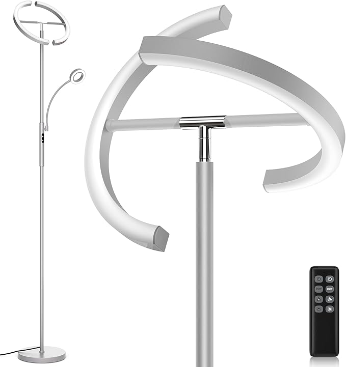 SIBRILLE 2-in-1 Dimmable Floor Lamp by SIBRILLE