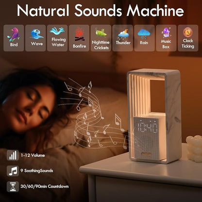 WILIT Digital Alarm Clock, Sunrise Alarm Clock - Image 4