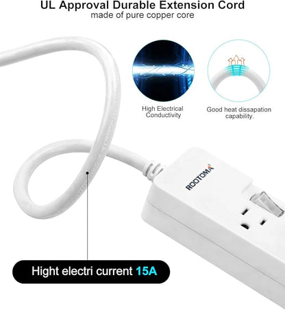 ROOTOMA Power Strip Surge Protector - Image 8