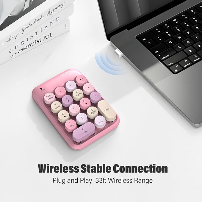 MOFII Cute Colorful Wireless Number Pad - Image 2