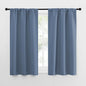 NICETOWN Kitchen Curtains, Short Blackout Curtains & Drapes, Small Window Rod by NICETOWN