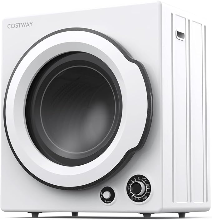 COSTWAY Portable Clothes Dryer, 13.2 LBS Front Load Compact Laundry Dryer by COSTWAY