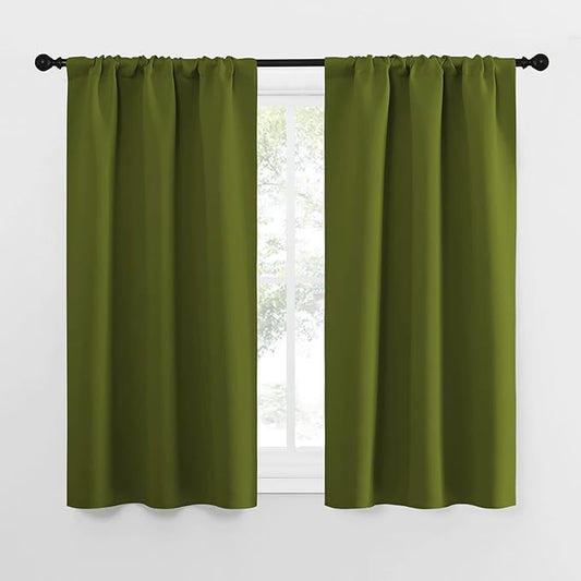 NICETOWN Kitchen Curtains, Short Blackout Curtains & Drapes, Thermal Insulated by NICETOWN